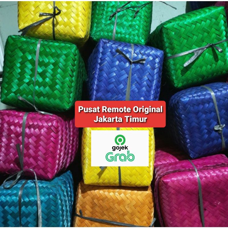 Jual Besek Bambu Warna X Hampers Cm X Cm Besek Nasi Kurban