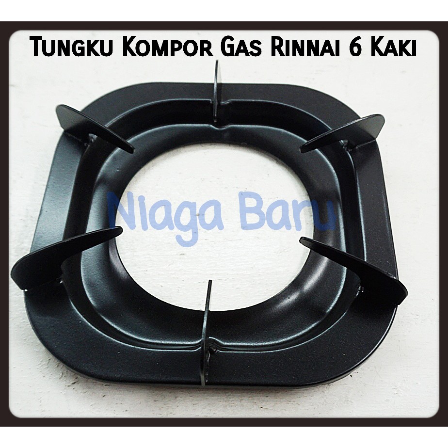 Jual Tatakan Dudukan Tungku Kompor Gas Rinnai Kaki 6 Rinai Bagus