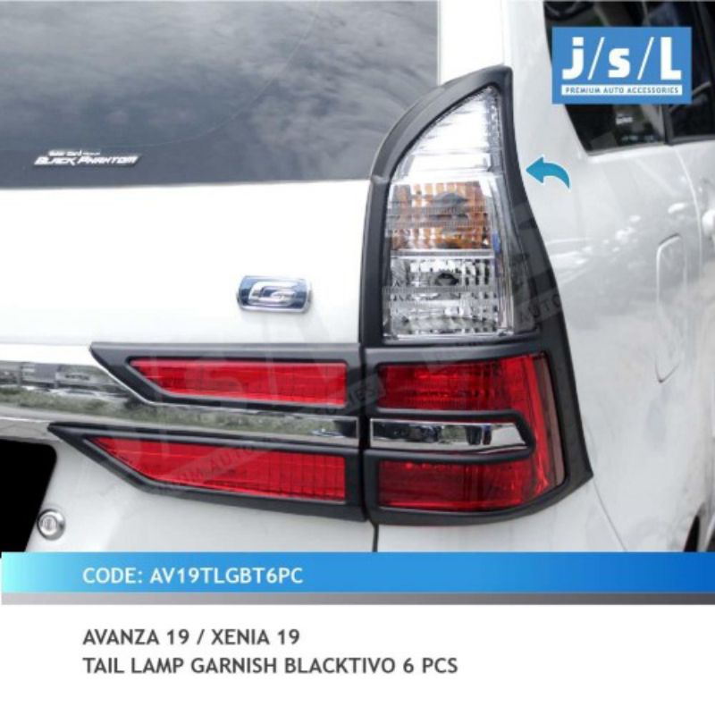 Jual ALL NEW AVANZA 19 XENIA 19 VELOZ 19 Garnis Lis List Lampu Belakang