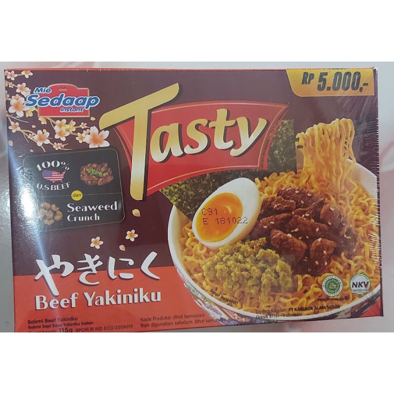 Jual Mie Sedaap Tasty G Shopee Indonesia