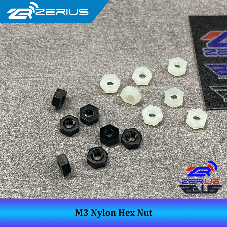 Jual M Nylon Hex Nut Hexagon Plastic Nut M Mur Plastik Mur M