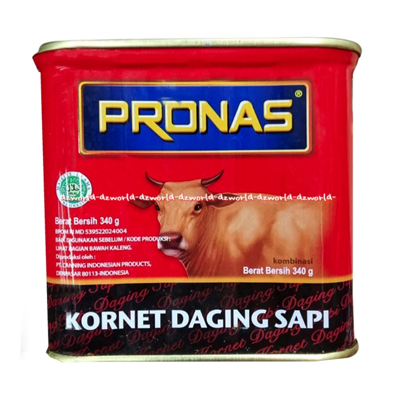 Jual Pronas Kornet Daging Sapi 340gr Beef Cornet Pro Nas Kornett Corned