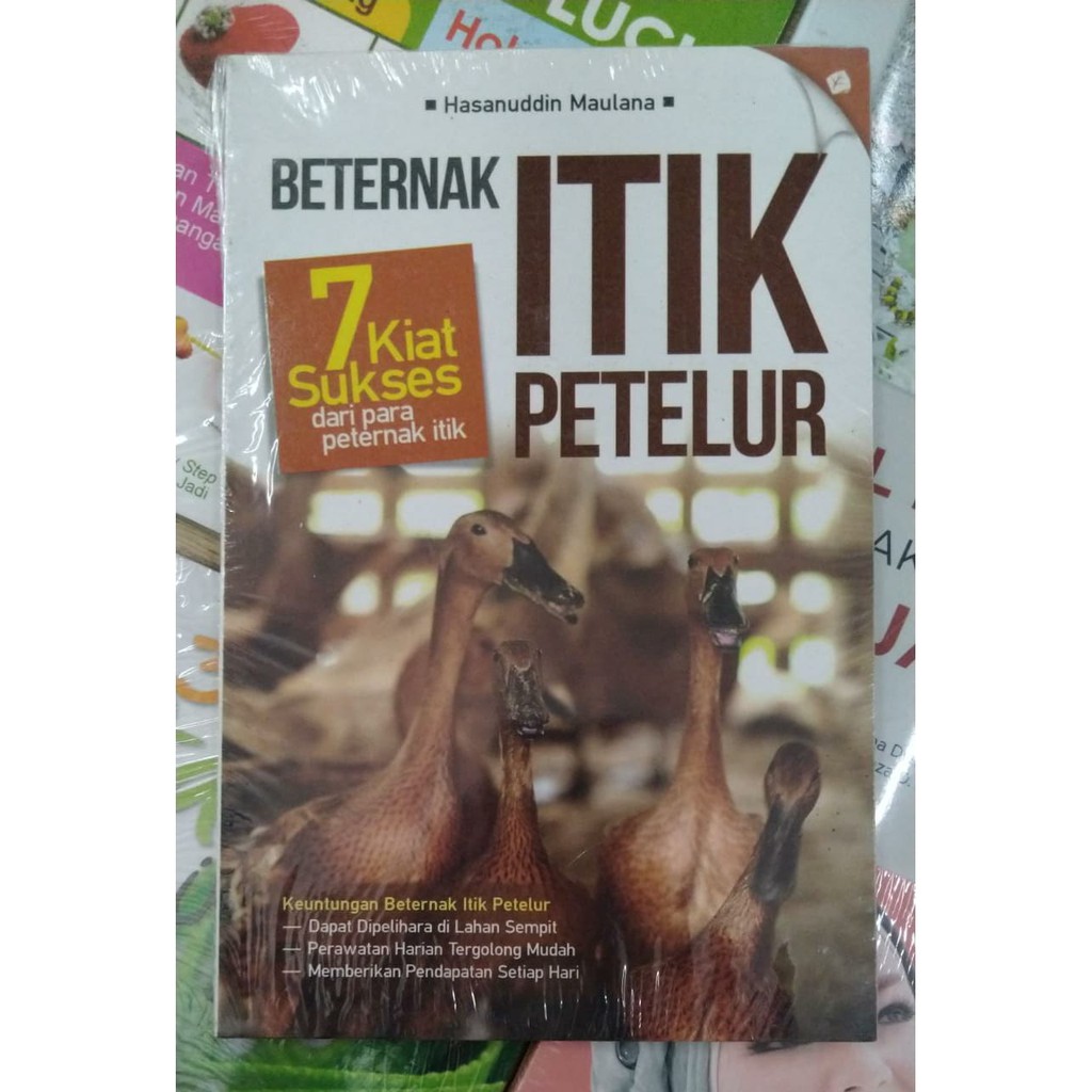 Jual Buku Original Beternak Itik Petelur Hasanuddin Maulana