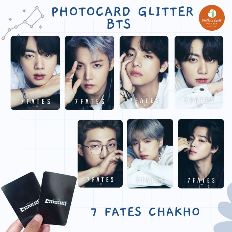 Jual Photocard Glitter Bts Fates Chakho Pc Bts Shopee Indonesia