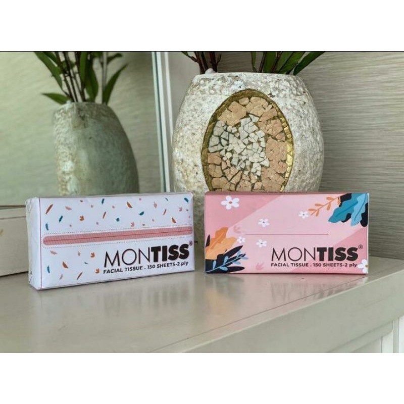 Jual SoftPack Tissue Montiss 150 Sheets 2ply Shopee Indonesia