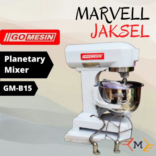 Jual Planetary Mixer Roti Liter Mesin Pengaduk Adonan Gomesin Pm B