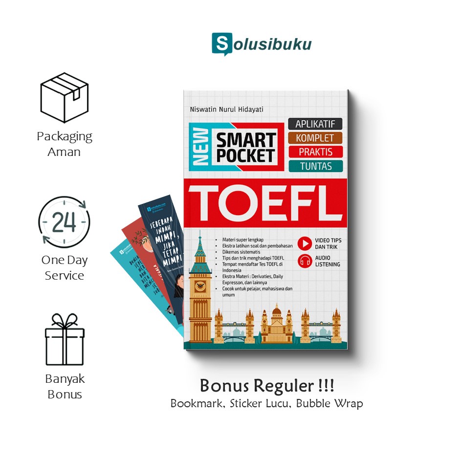 Jual Buku New Smart Pocket Toefl Charissa Publisher Shopee Indonesia