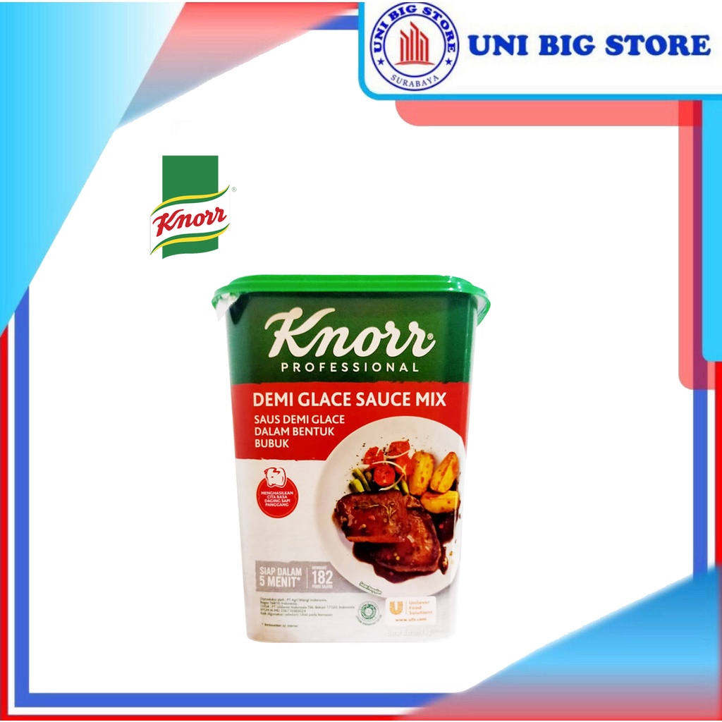 Jual KNORR Demi Glace Brown Sauce Mix 1 Kg Saus Demiglace Shopee