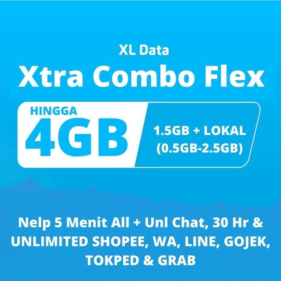 Jual Isi Ulang Paket Internet Xl Combo Flex Unlimited Combo Lite