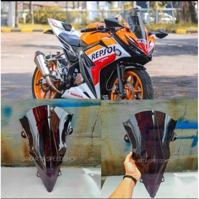 Jual VISOR CBR 150 R FACELIFT 2016 2017 2018 K45G WINSIL WINSHIELD CBR