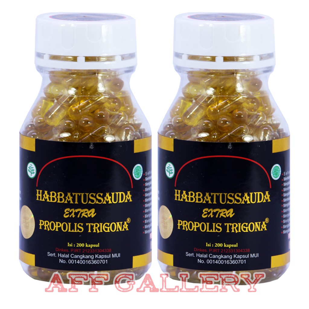 Jual Habbatussauda Extra Propolis Trigona Isi Kapsul Ums