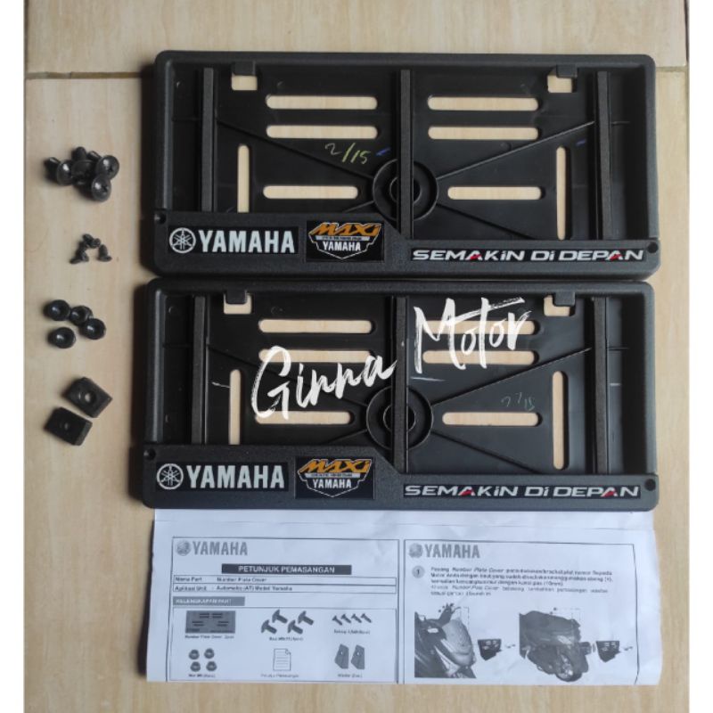 Jual Tempat Dudukan Plat Nomor Motor Yamaha Maxi Original Shopee