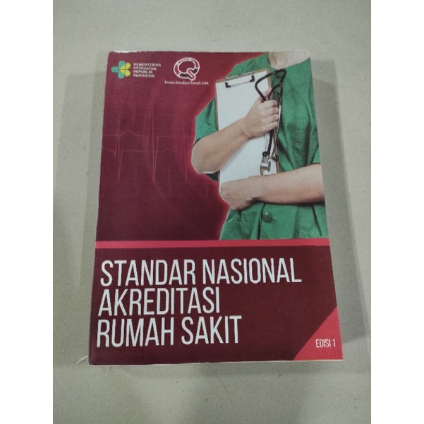 Jual Buku Original Standar Akreditasi Rumah Sakit Edisi Shopee