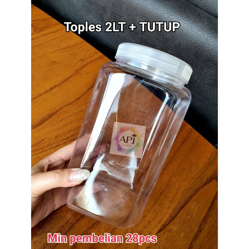 Jual Toples Liter Tutup Toples Lt Toples Cupang Kotak Lt