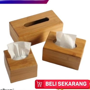 Jual Kotak Tisu Tempat Tisu Kayu Pinus Box Tissue Besar Dan Kecil