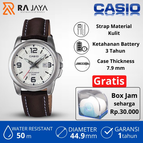 Jual Casio Jam Tangan Casio Pria General Analog Man Mtp L Avdf