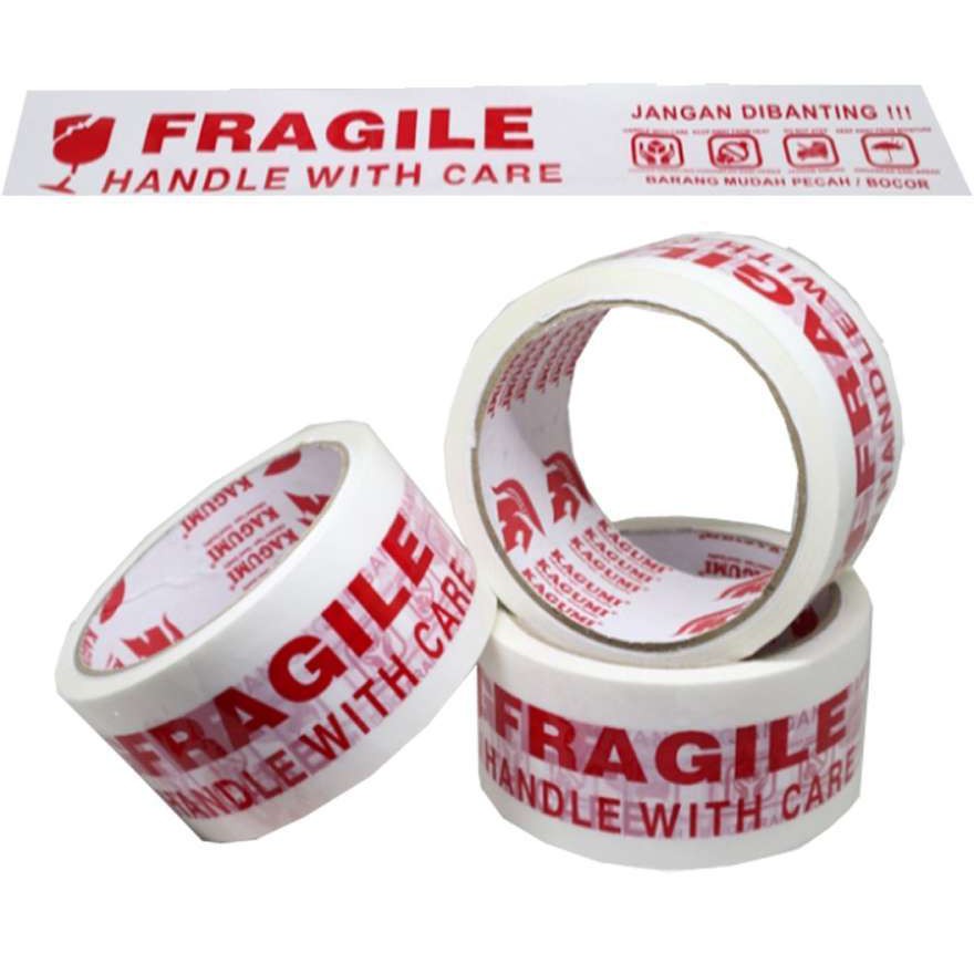 Jual Lakban Fragile Handle With Care Isolasi Shopee Indonesia