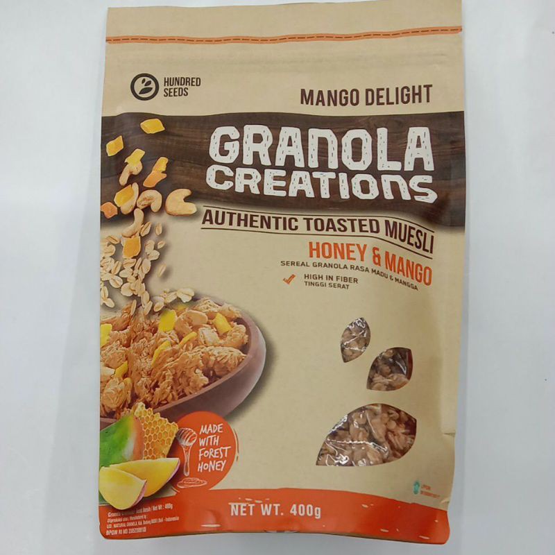 Jual Granola Creations Honey Mango G Shopee Indonesia