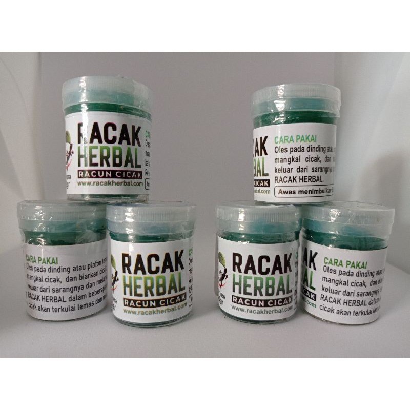 Jual RACAK HERBAL Racun Cicak Ampuh 1 Paket Isi 2 PCS Shopee Indonesia