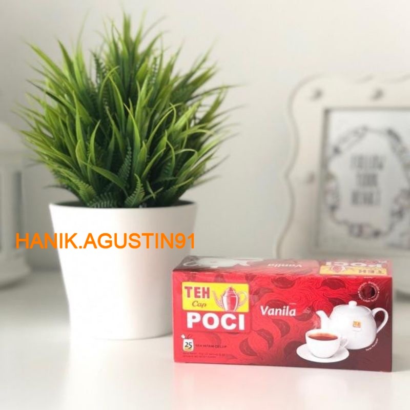 Jual Teh Celup Cap Poci Aroma Vanilla Bags Teh Poci Tea Bag