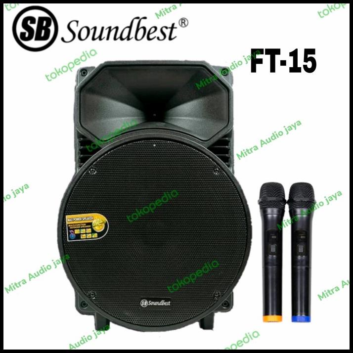 Jual Portabel Wireless Original Soundbest Ft 15 Speker Soundbest Ft15