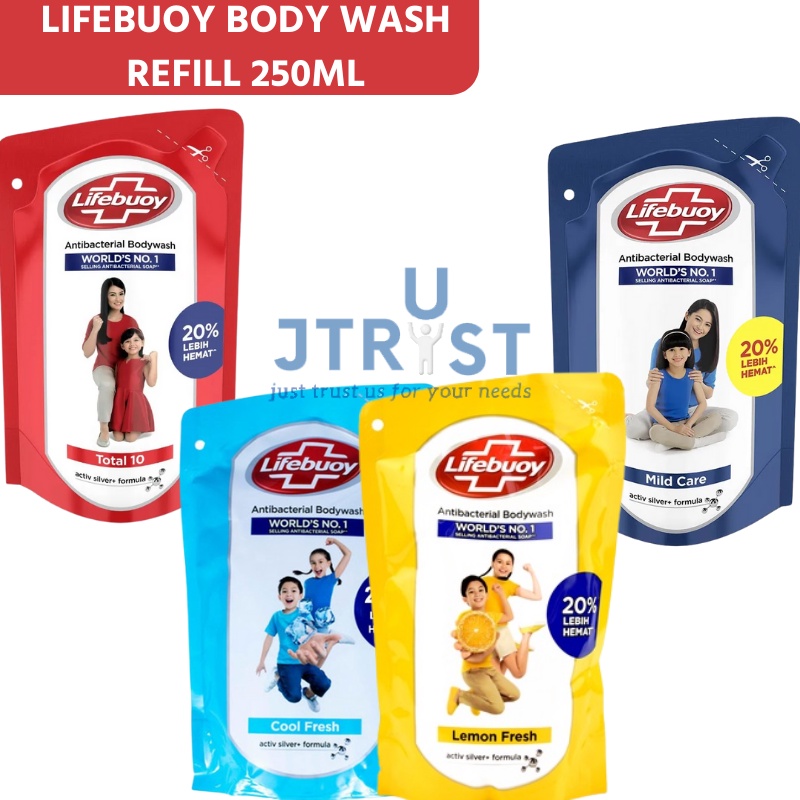 Jual Lifebuoy Body Wash Kemasan Refill Ml Shopee Indonesia