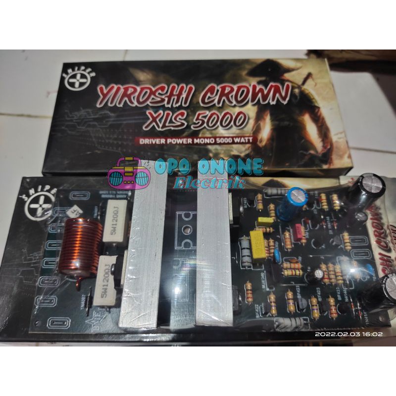 Jual Driver Power Mono Watt Yiroshi Yirosi Crown Xls Bme