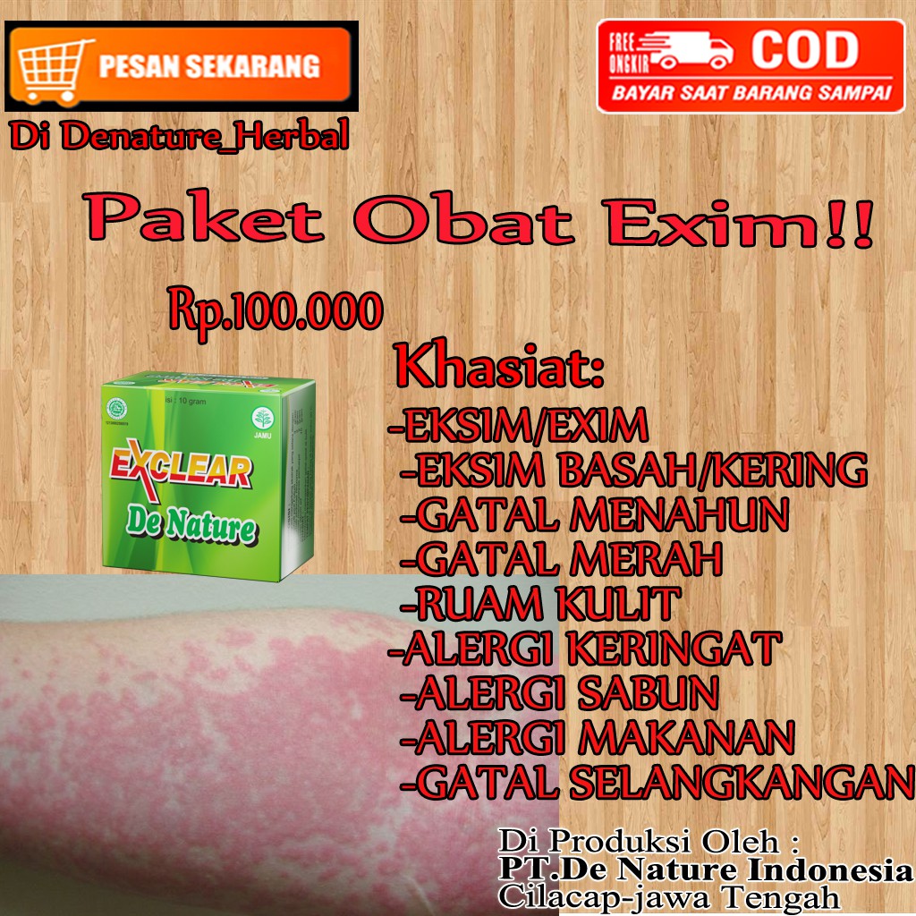 Jual Obat Herbal Exim Obati Exim Basah Kering Obati Gatal Merah