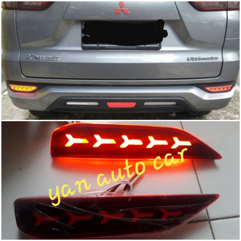 Jual Lampu Reflektor Belakang Mitsubishi Xpander Model Panah Shopee