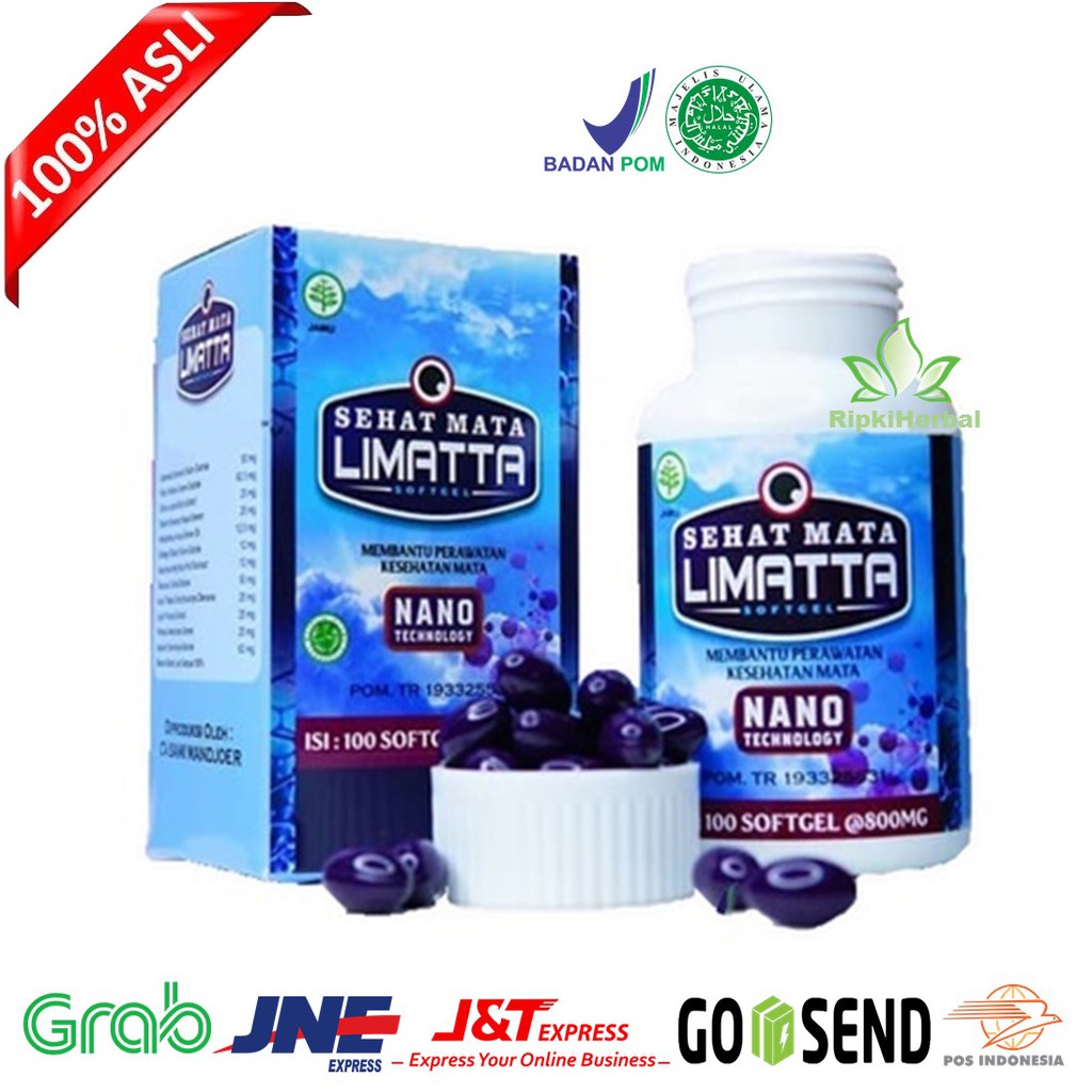 Jual Obat Herbal Mata Katarak Limatta Sehat Mata Original