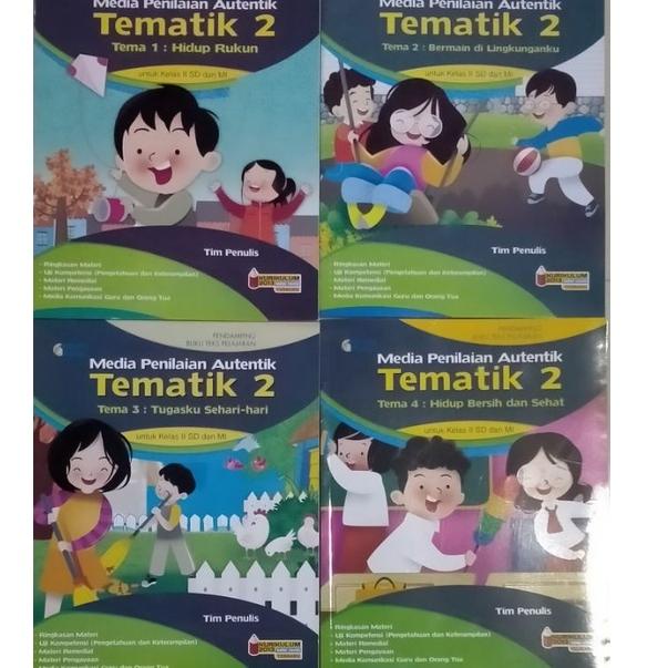 Jual Langsung Kirim Buku Tematik Media Penilaian Autentik Kelas Sd