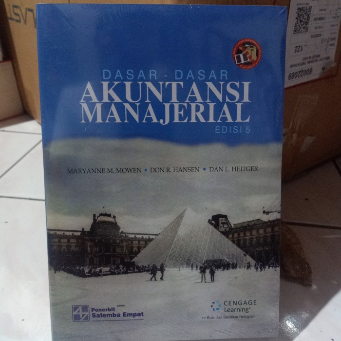 Jual Buku Dasar Dasar Akuntansi Manajerial Edisi By Maryanne Mowen