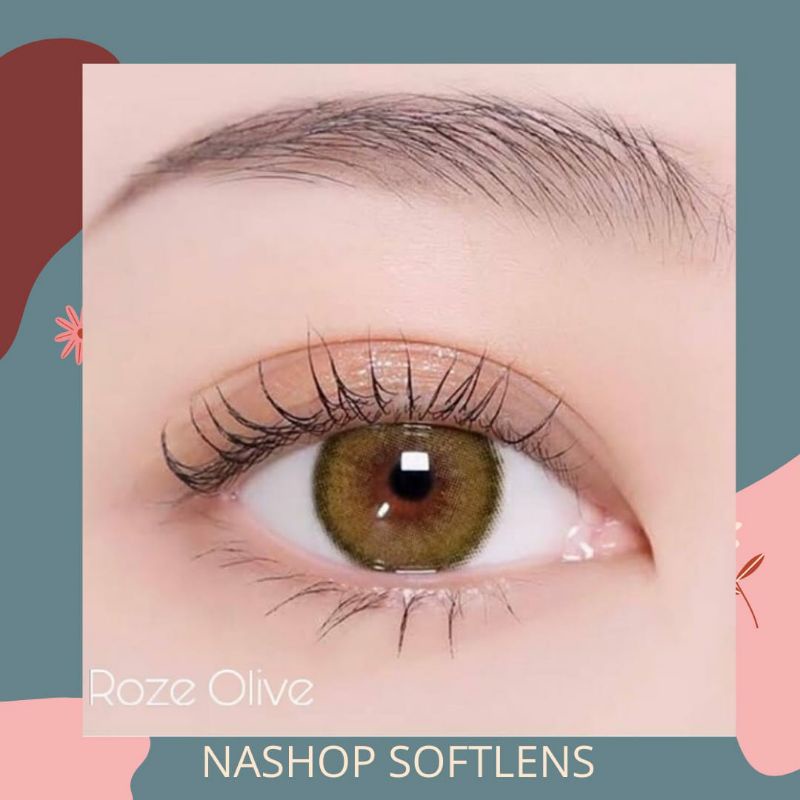 Jual SOFTLENS IDOL ROZE BEIGE NUDE OLIVE CHARCOAL ORIGINAL BISA BEDA