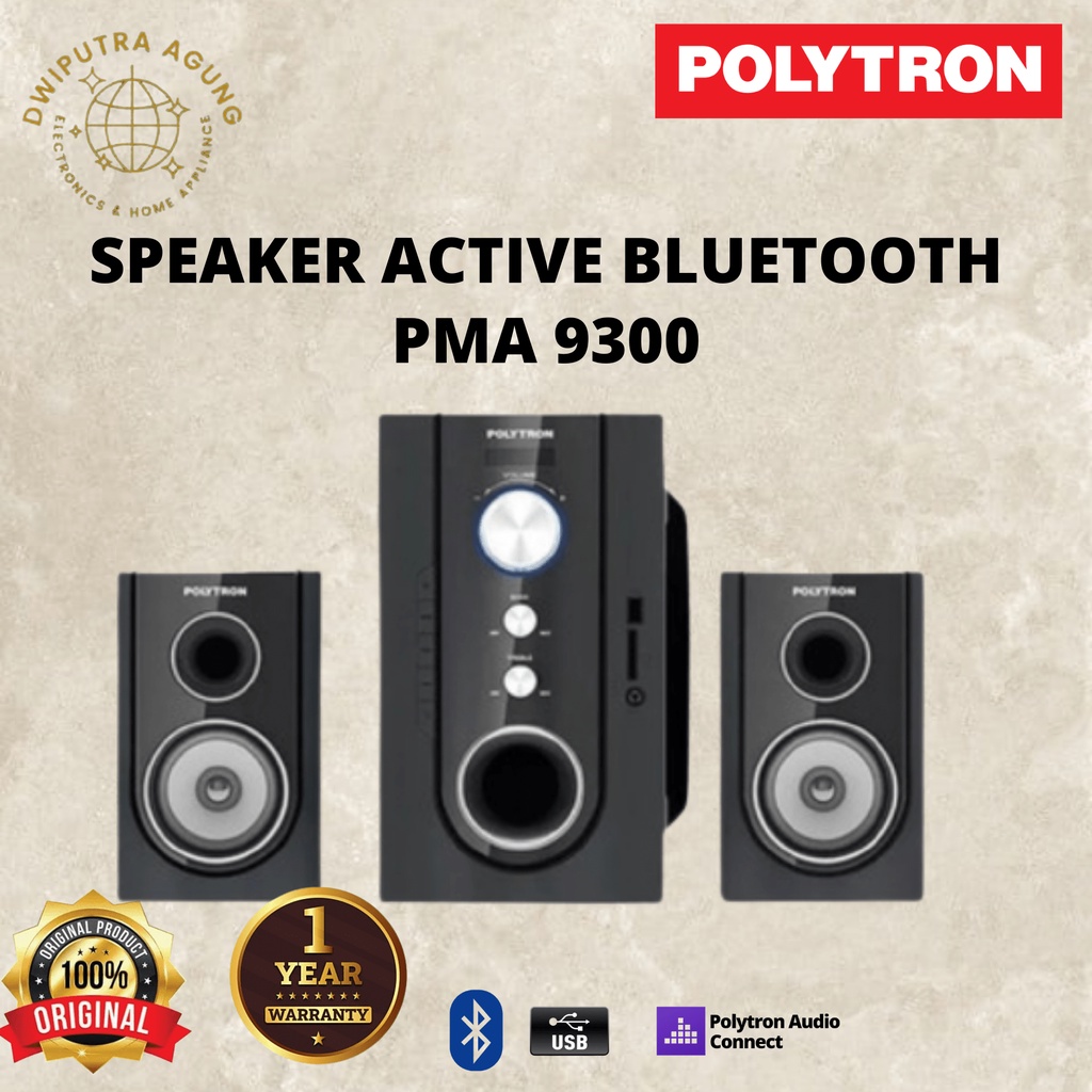 Jual SPEAKER AKTIF POLYTRON PMA9300 ACTIVE SPEAKER POLYTRON PMA 9300