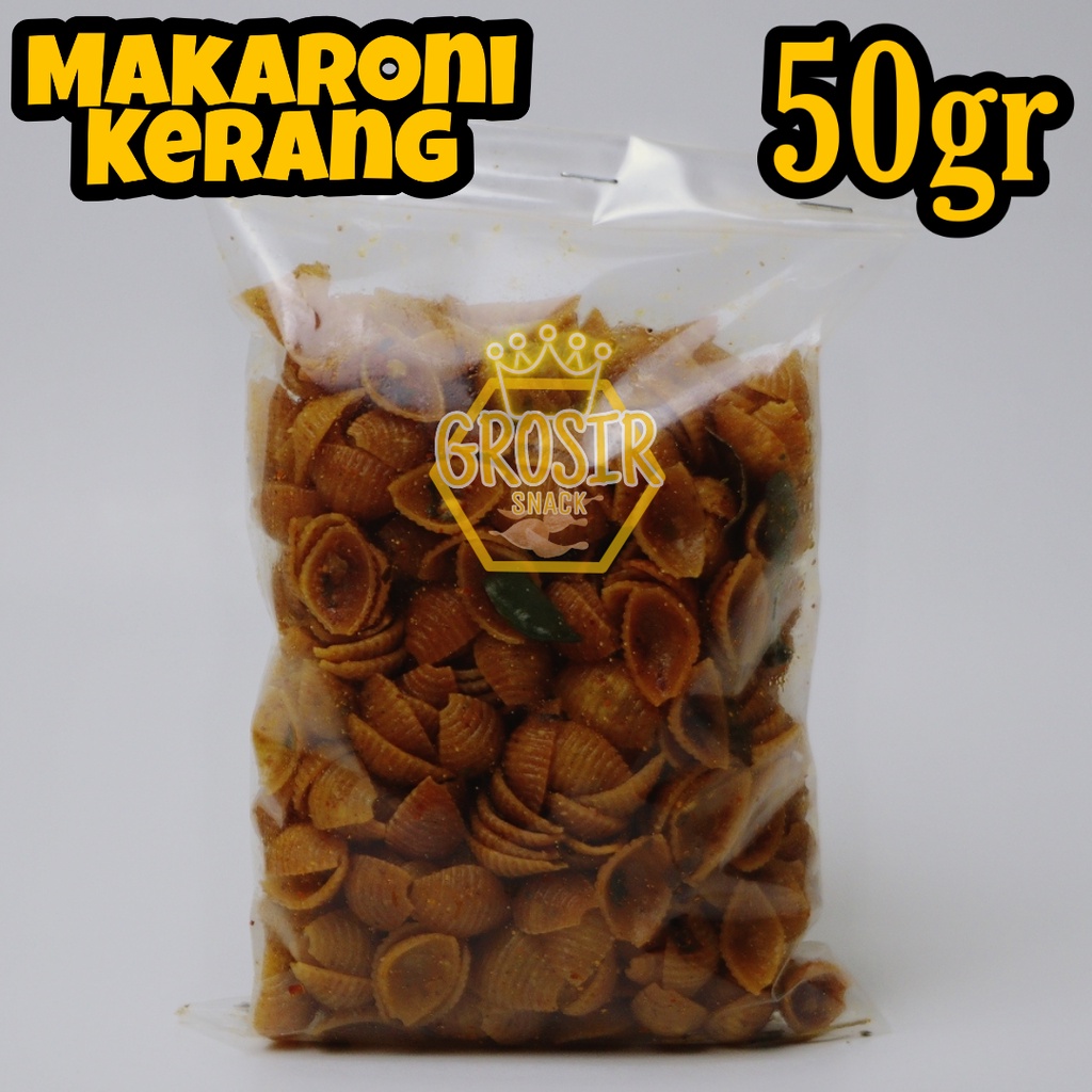 Jual Makaroni Kerang Kriuk Seblak Gr Daun Jeruk Banyak Rasa Shopee