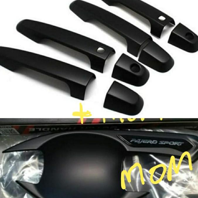 Jual Cover Handle Outer Mangkok Pintu Premium Hitam All New Pajero