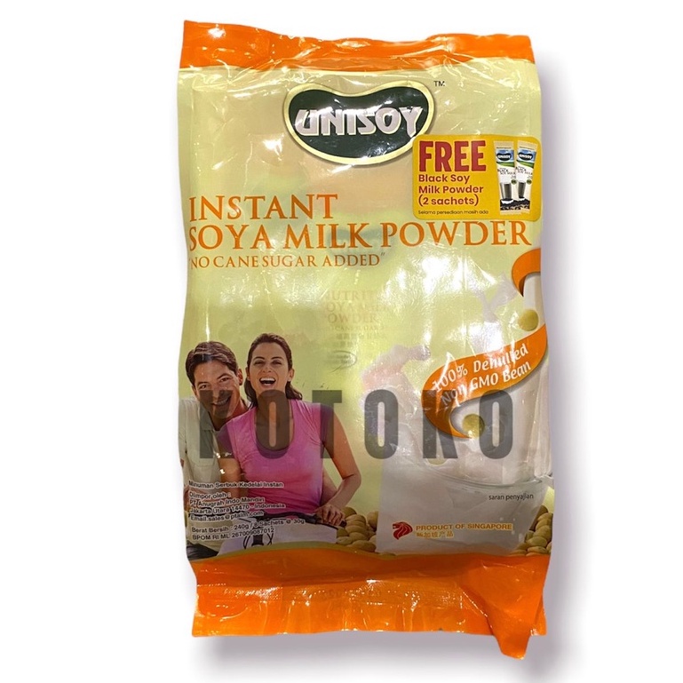 Jual Unisoy Instant Soya Milk Powder No Sugar 240gr Shopee Indonesia