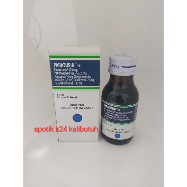 Jual Paratusin Sirup Obat Batuk Pilek Shopee Indonesia