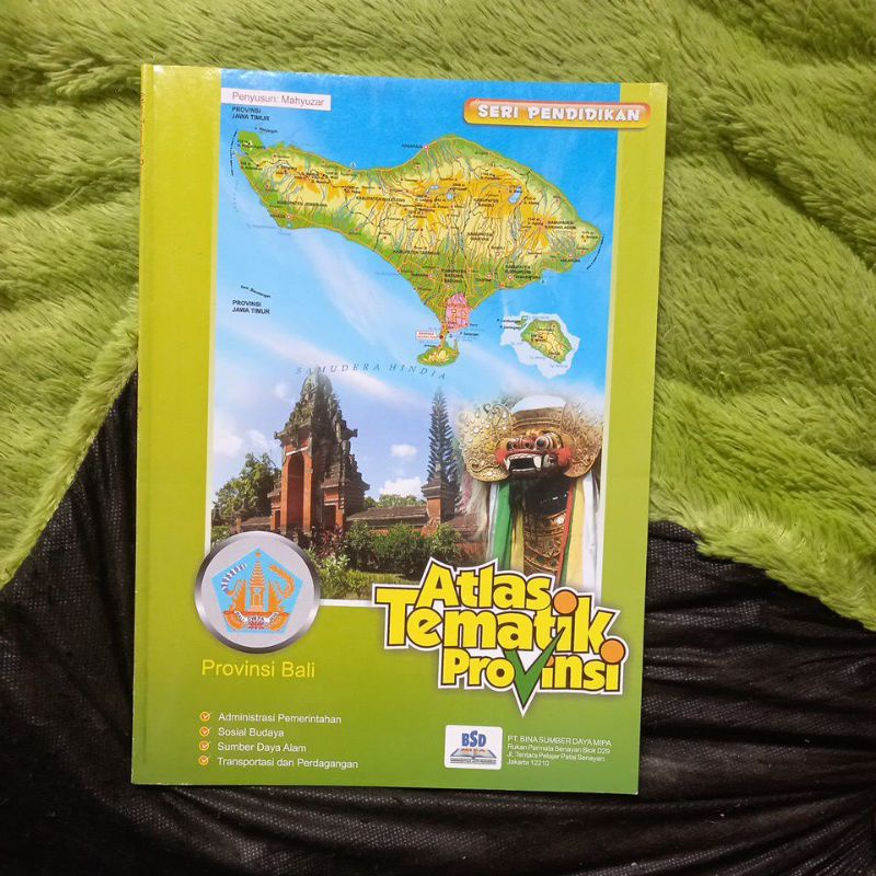 Jual Original Buku Peta Atlas Tematik Provinsi Bali Shopee Indonesia