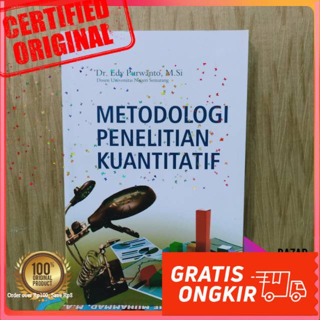 Jual Buku Metodologi Penelitian Kuantitatif Edy Purwanto Shopee