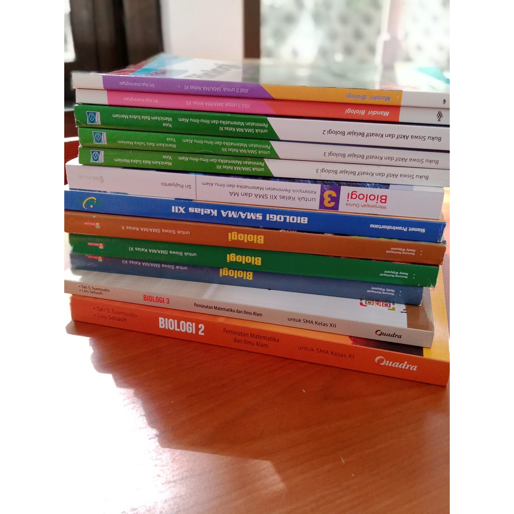 Jual Buku Pelajaran Biologi Sma Kurikulum Penerbit Erlangga