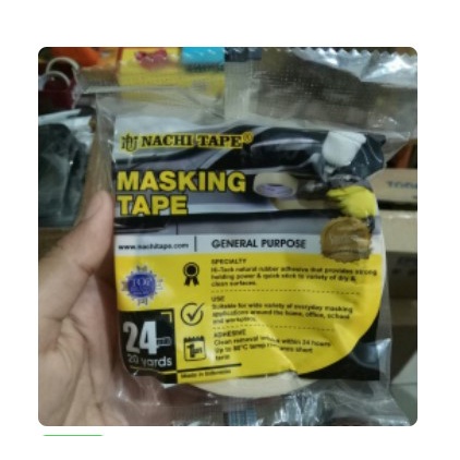 Jual Masking Tape Lakban Kertas Nachi Inch Mm X Yards