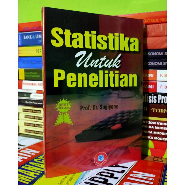 Jual Statistika Untuk Penelitian Prof Sugiyono Shopee Indonesia