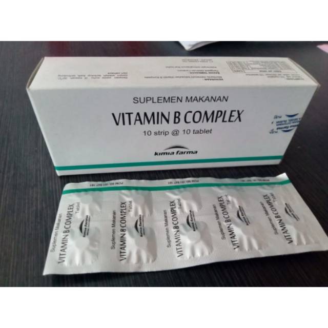 Jual Vitamin B Complex Tablet Shopee Indonesia