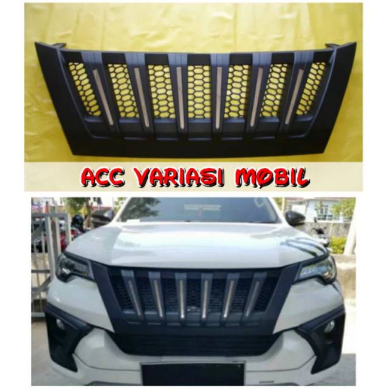 Jual Front Grill Grill Depan All New Fortuner 2016 Sd 2019 Model