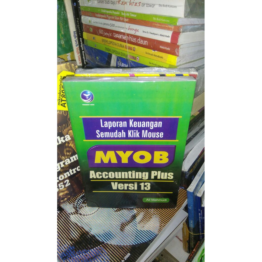 Jual MYOB Accounting Plus Versi 13 Laporan Keuangan Semudah Klik