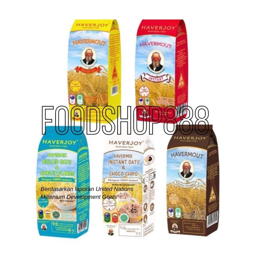 Jual Sereal Haverjoy Sereal Havermout Rolled Oat Kg Australian