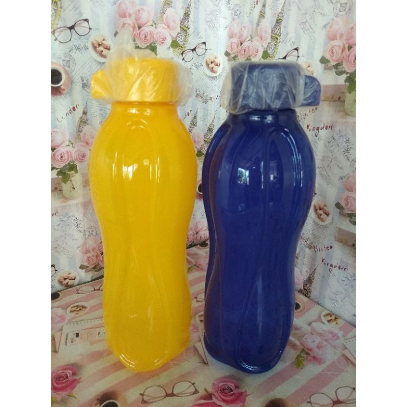 Jual Botol Minum Botol Eco Ml Ttp Ulir Biru Kuning Tupperware Pcs