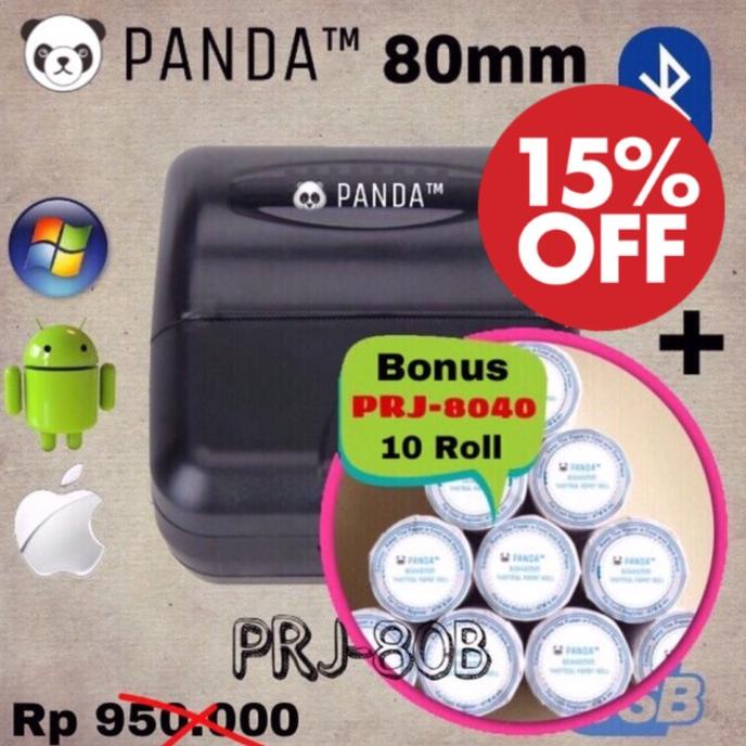 Jual Printer Ppob Kasir Thermal Mm Panda Prj B Android Usb