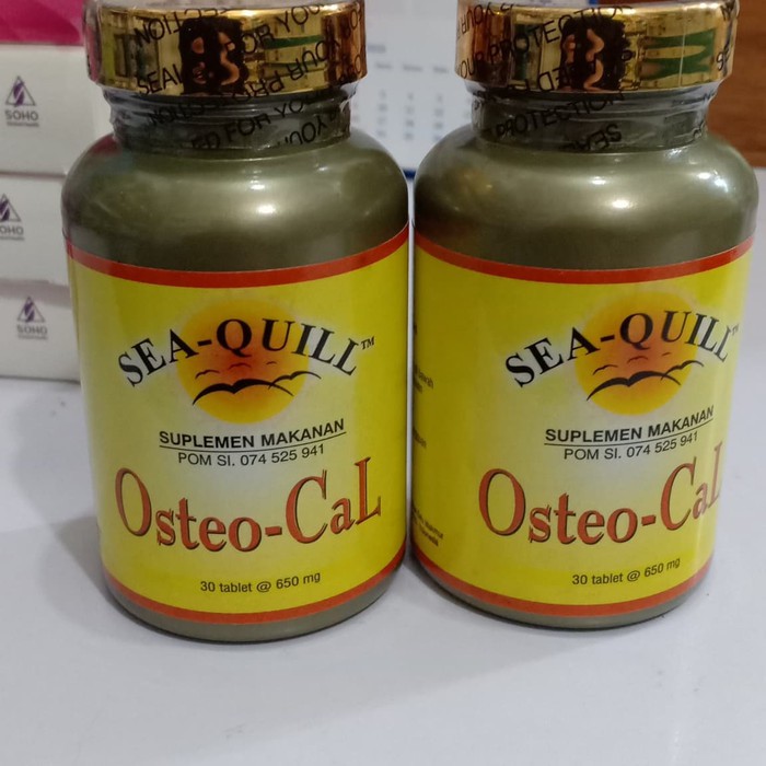 Jual Sea Quill Osteo Cal Vitamin Tulang Dan Sendi Shopee Indonesia